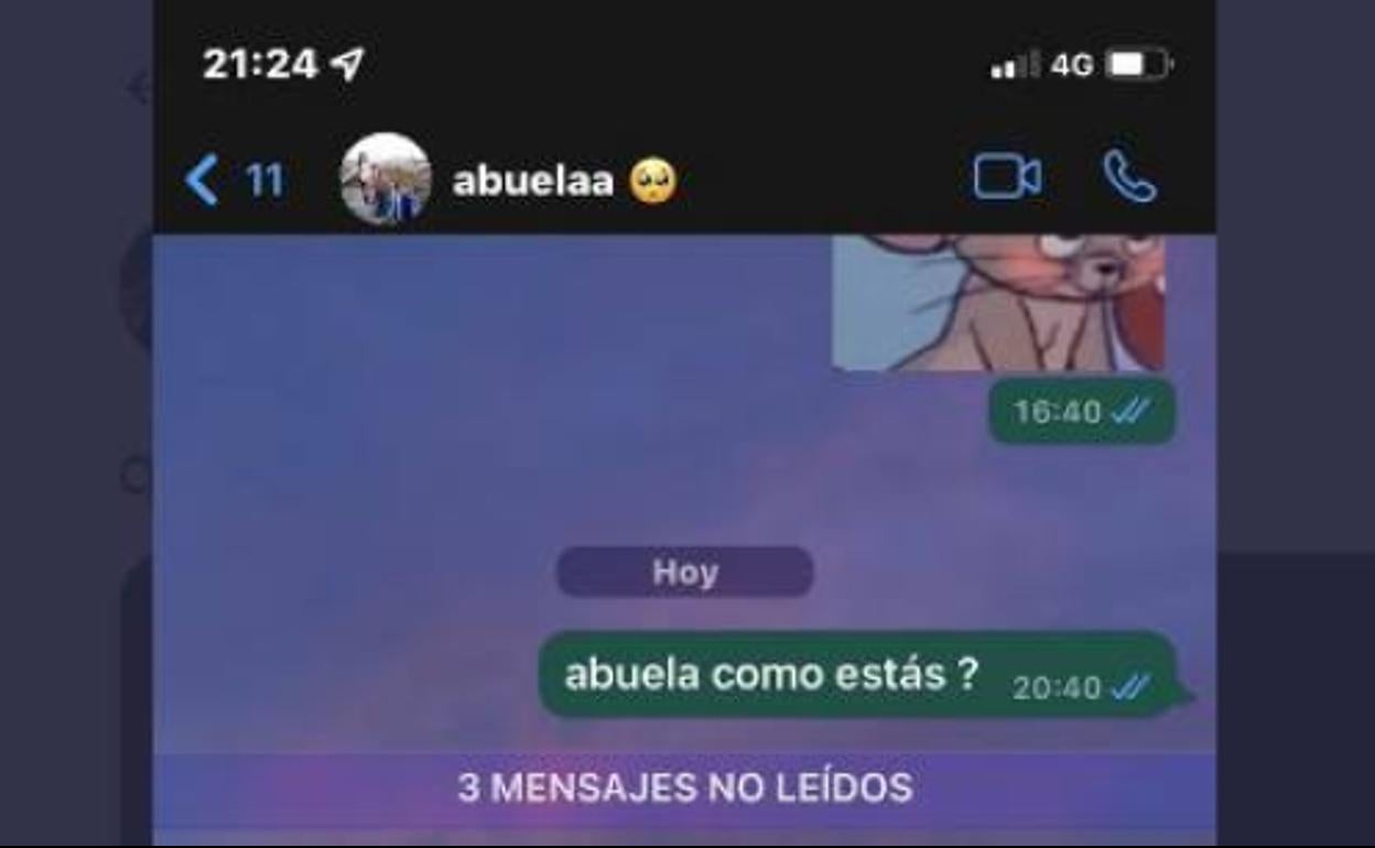 Le pregunta a su abuela cómo está y su respuesta se vuelve viral