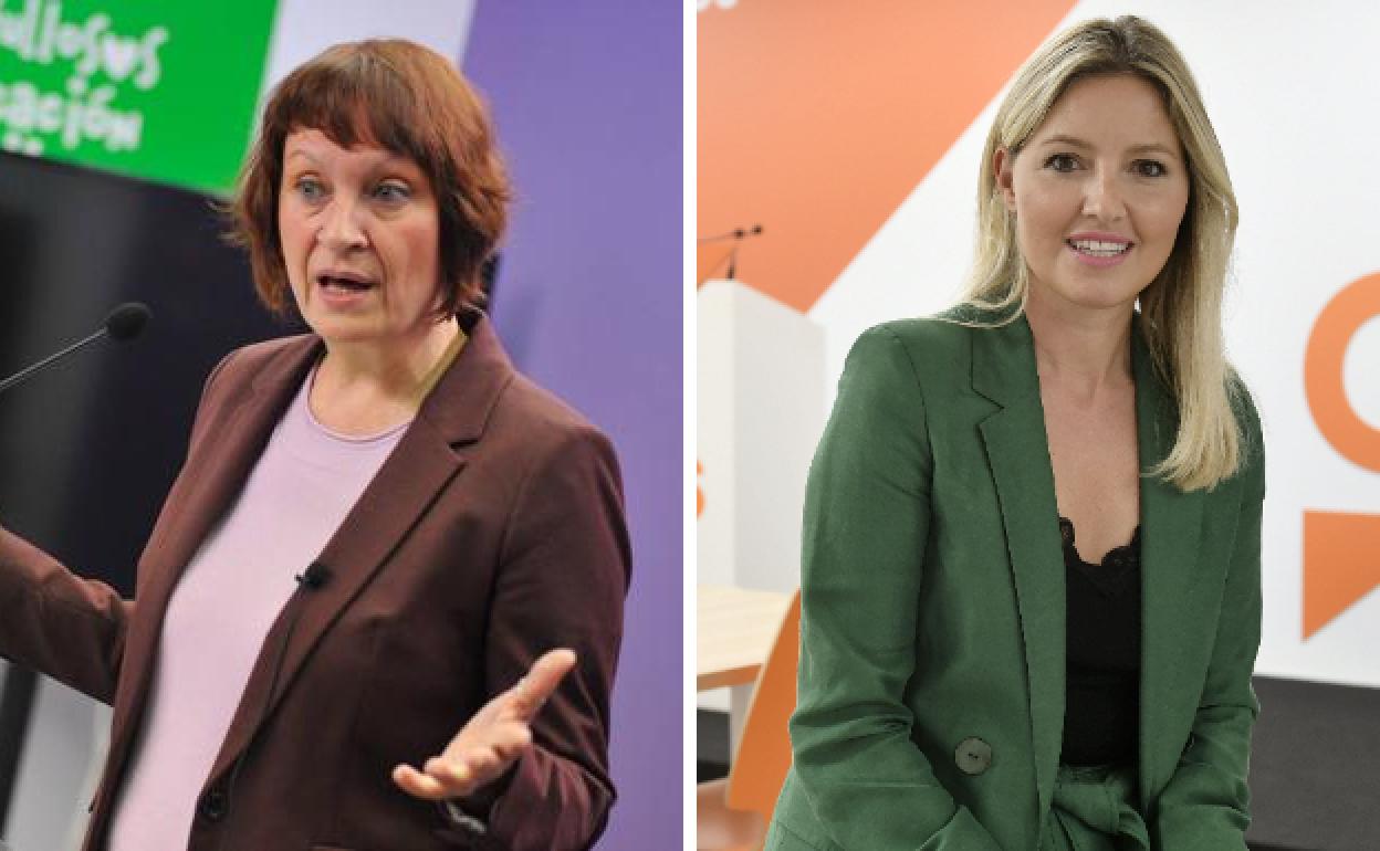 María Marín y Ana Martínez Vidal.