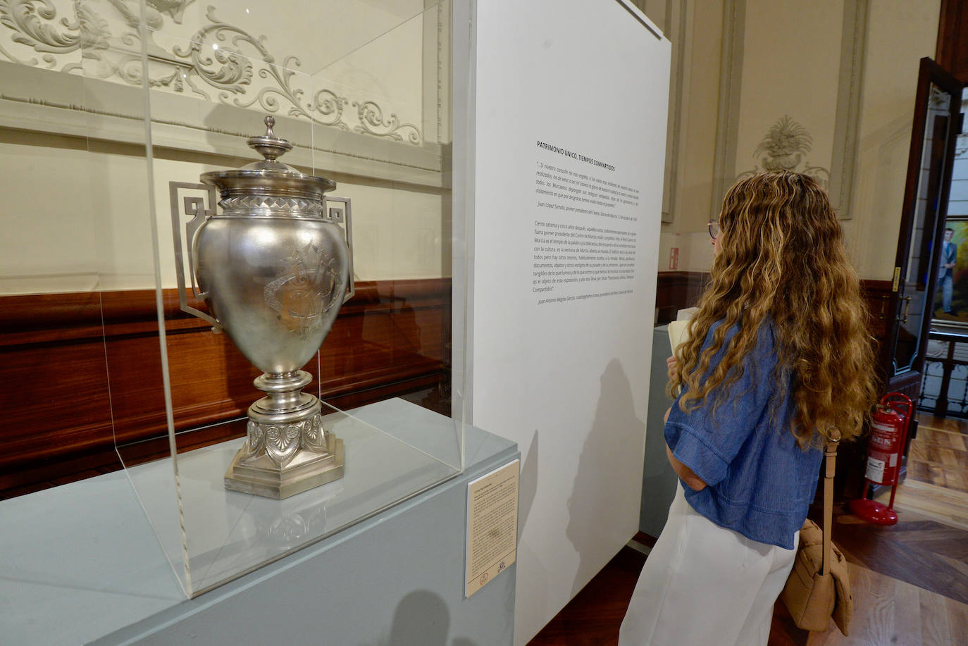 Fotos: La exposición conmemorativa del 175 aniversario del Casino de Murcia, en imágenes