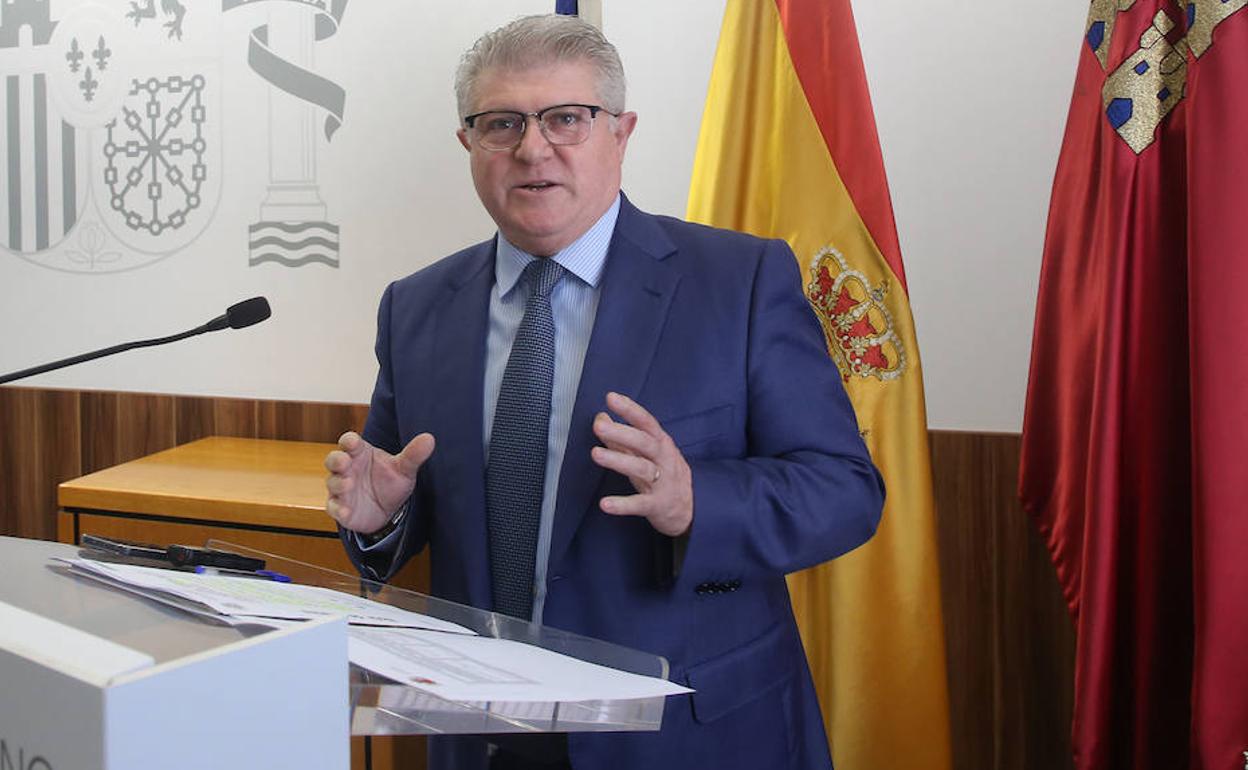 José Vélez, en rueda de prensa, en una foto de archivo.