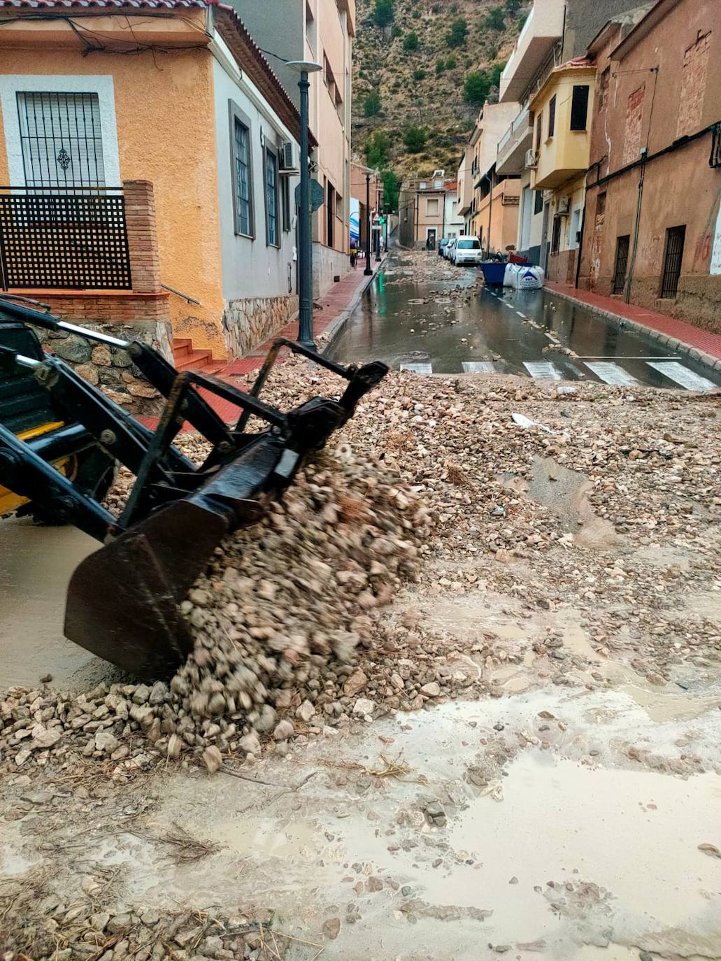 Fotos: Destrozos en Ojós y Ulea tras la tormenta