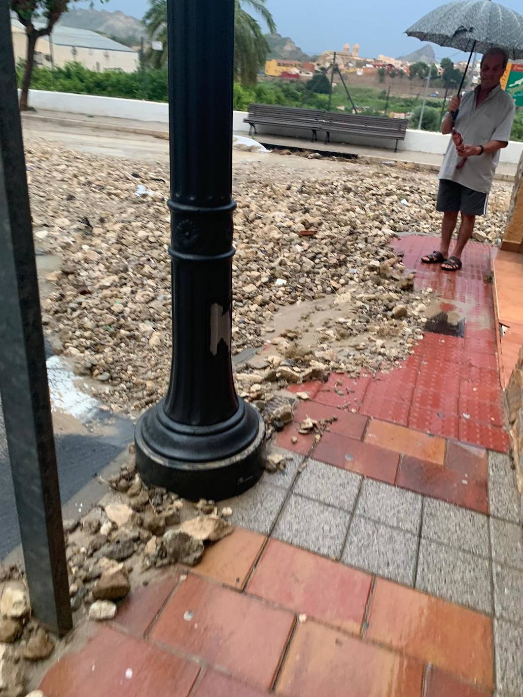 Fotos: Destrozos en Ojós y Ulea tras la tormenta