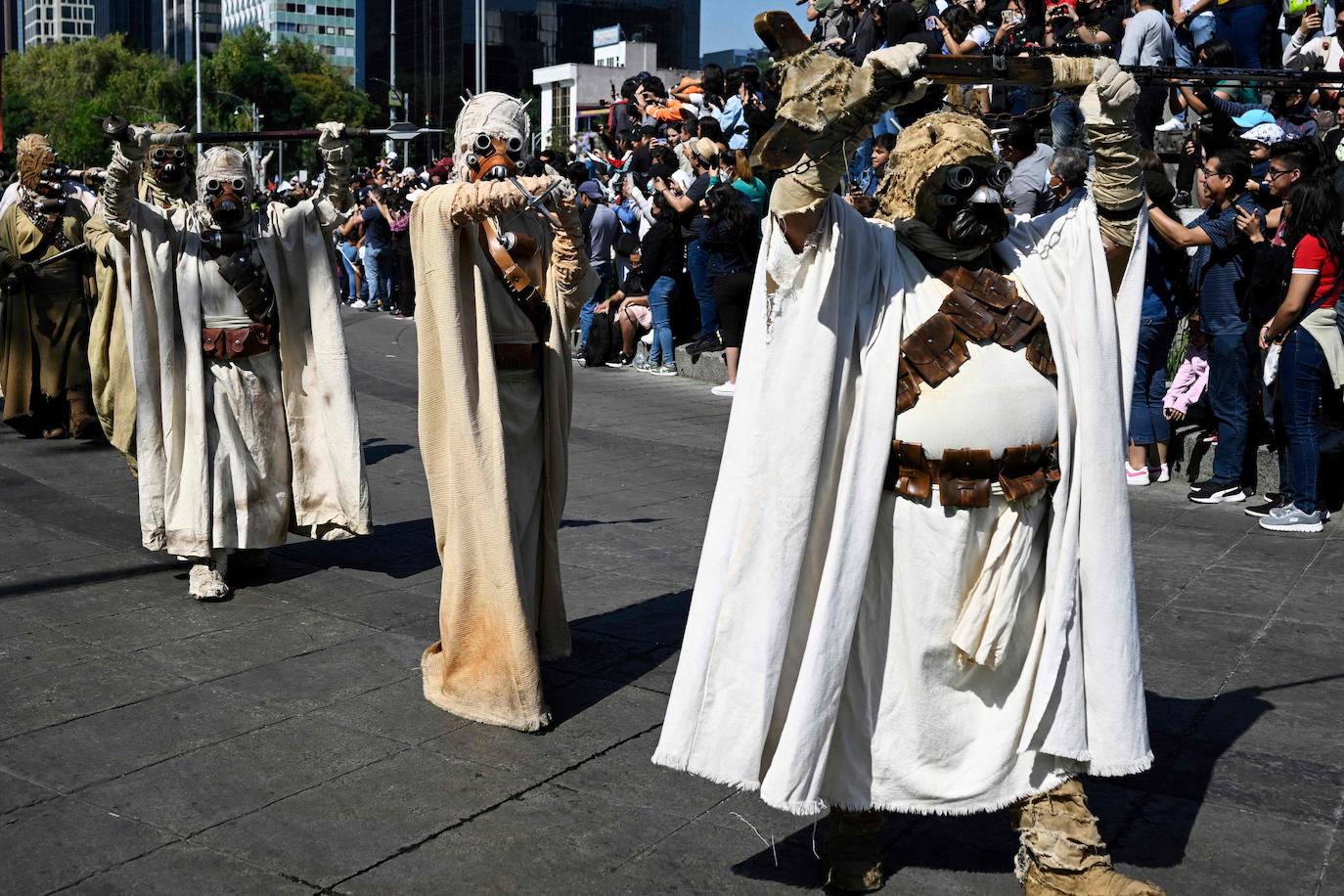Fotos: &#039;Star Wars&#039; tomas las calles de México
