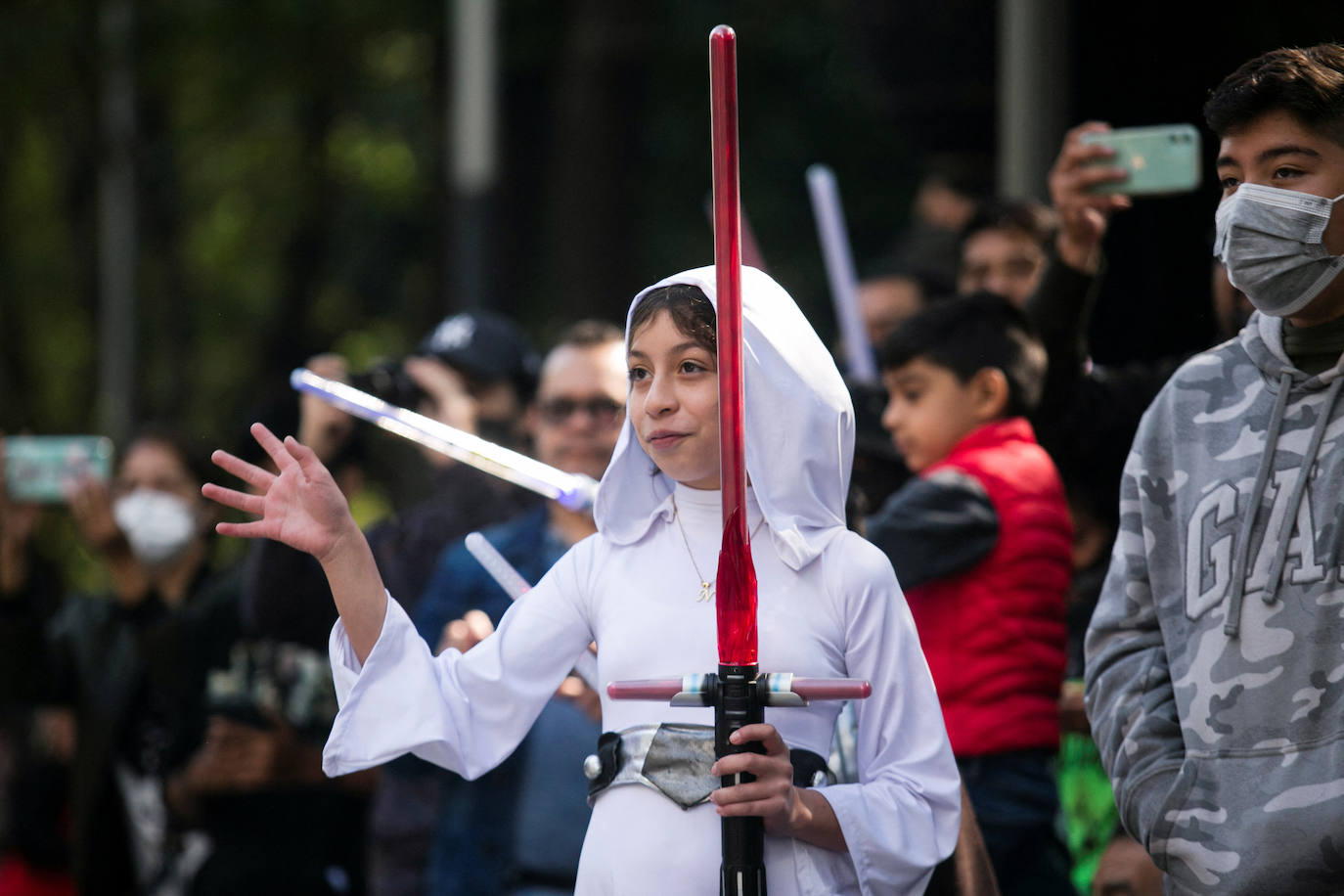 Fotos: &#039;Star Wars&#039; tomas las calles de México