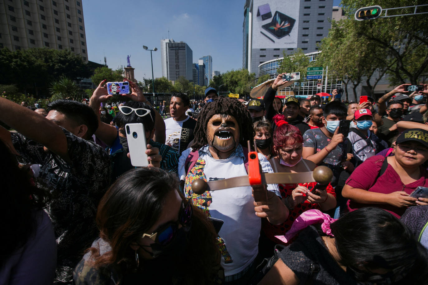 Fotos: &#039;Star Wars&#039; tomas las calles de México