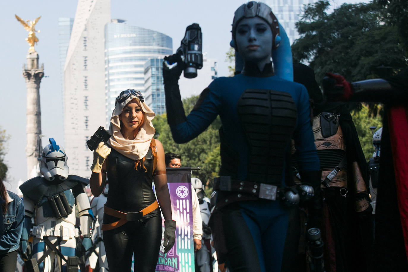 Fotos: &#039;Star Wars&#039; tomas las calles de México