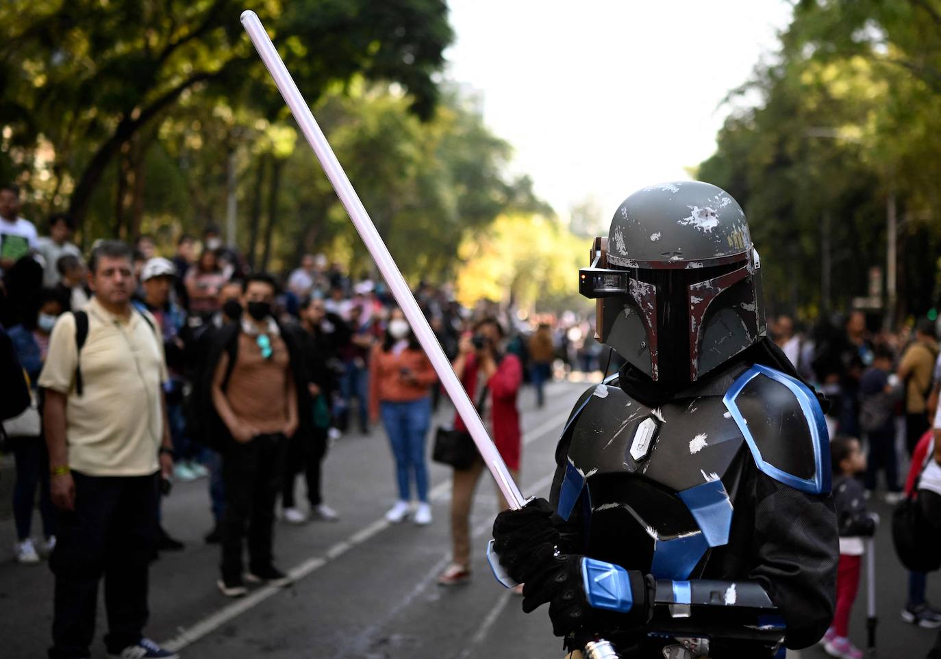 Fotos: &#039;Star Wars&#039; tomas las calles de México
