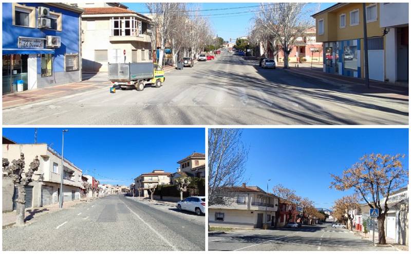 Calles en las que se llevarán a cabo las obras.