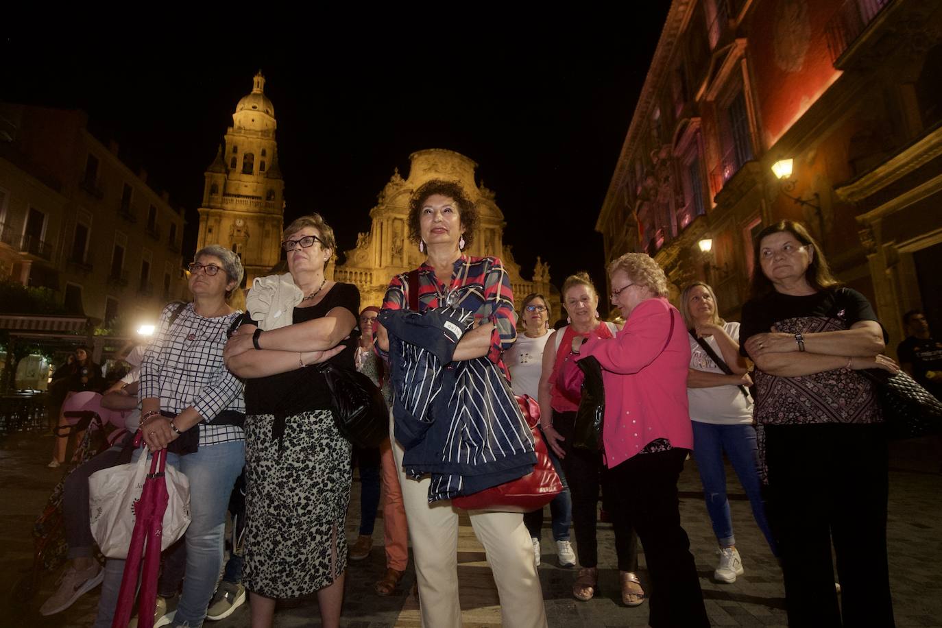 Fotos: Día contra el Cáncer de Mama en Murcia