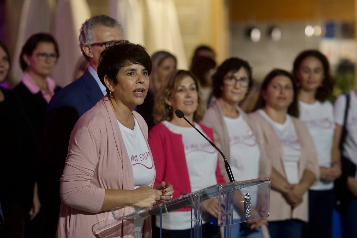 Fotos: Día contra el Cáncer de Mama en Murcia