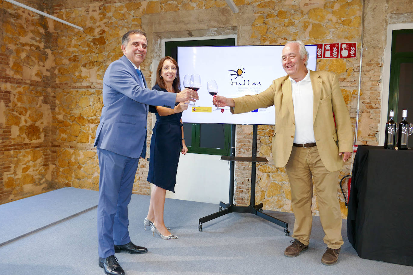 Presentación de los dos eventos que organizan el Ayuntamiento de Murcia y la DOP Bullas, este lunes.