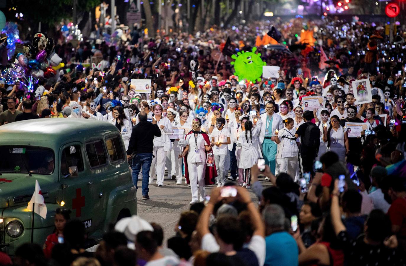 Fotos: Mega procesión de las catrinas