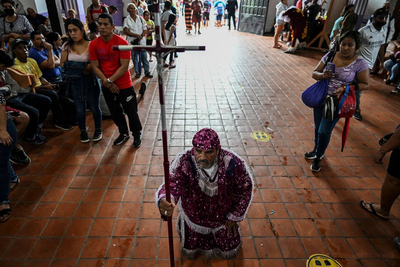 Fotos: Peregrinos del Cristo Negro