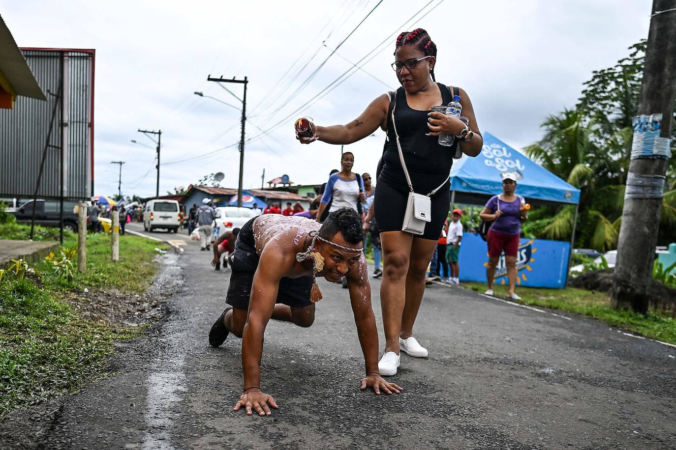 Fotos: Peregrinos del Cristo Negro