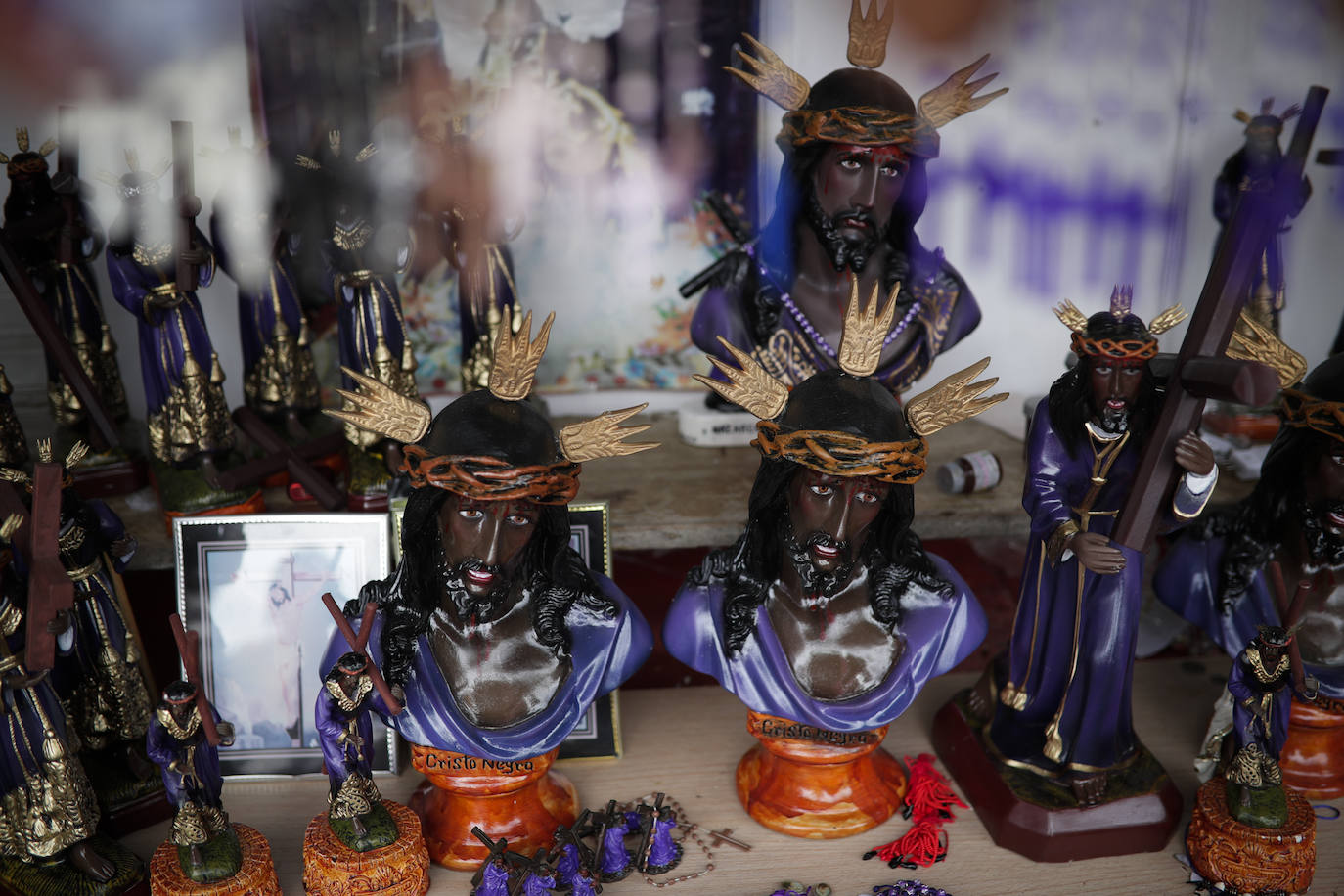 Fotos: Peregrinos del Cristo Negro