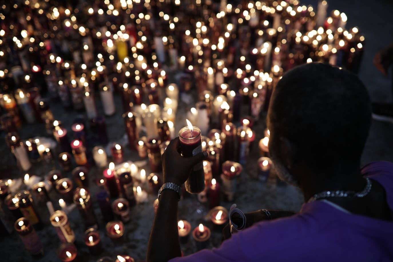 Fotos: Peregrinos del Cristo Negro