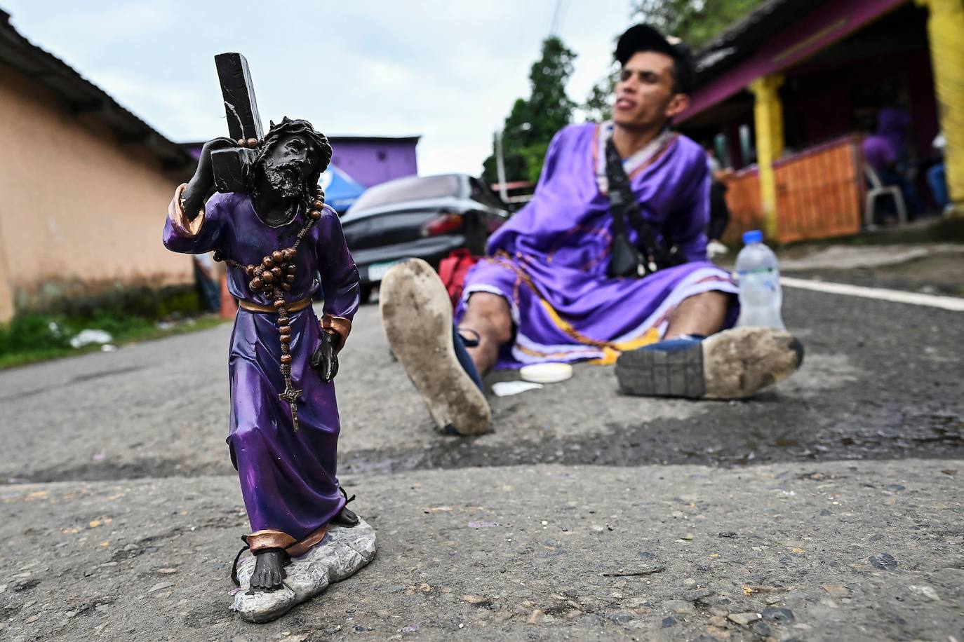 Fotos: Peregrinos del Cristo Negro