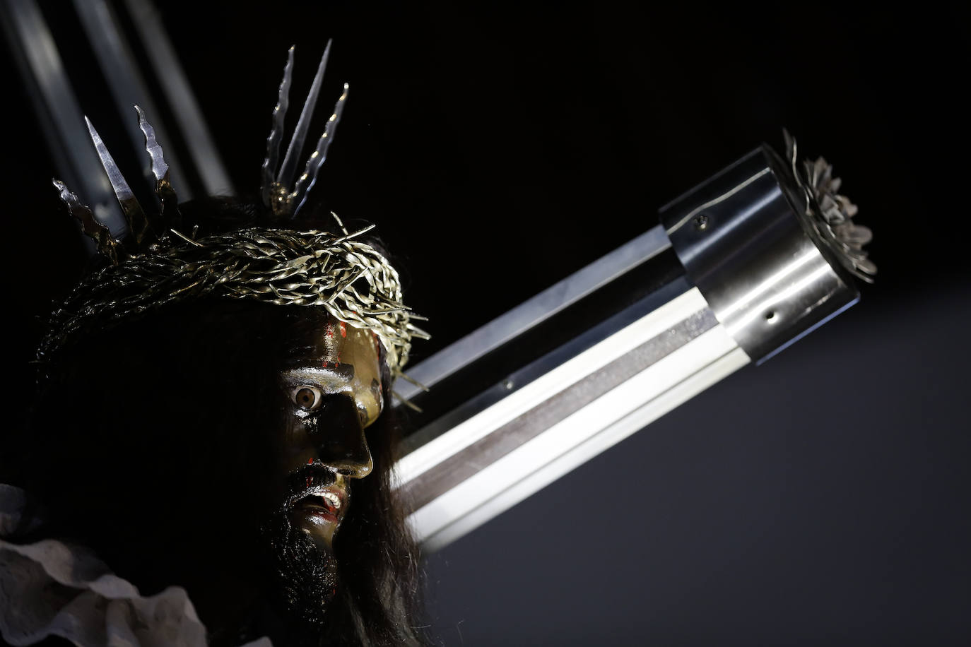 Fotos: Peregrinos del Cristo Negro