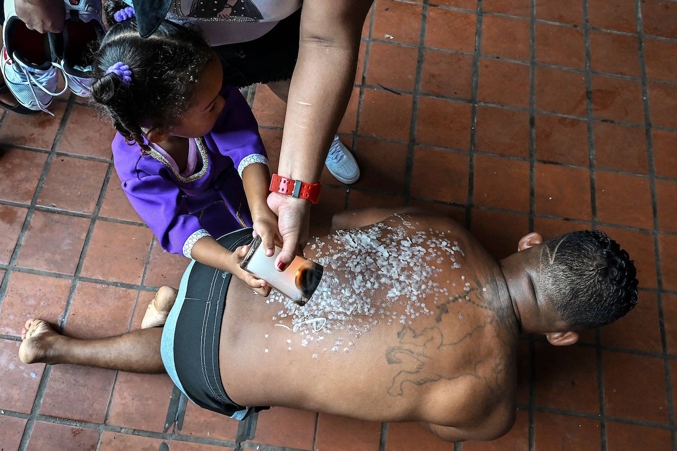 Fotos: Peregrinos del Cristo Negro