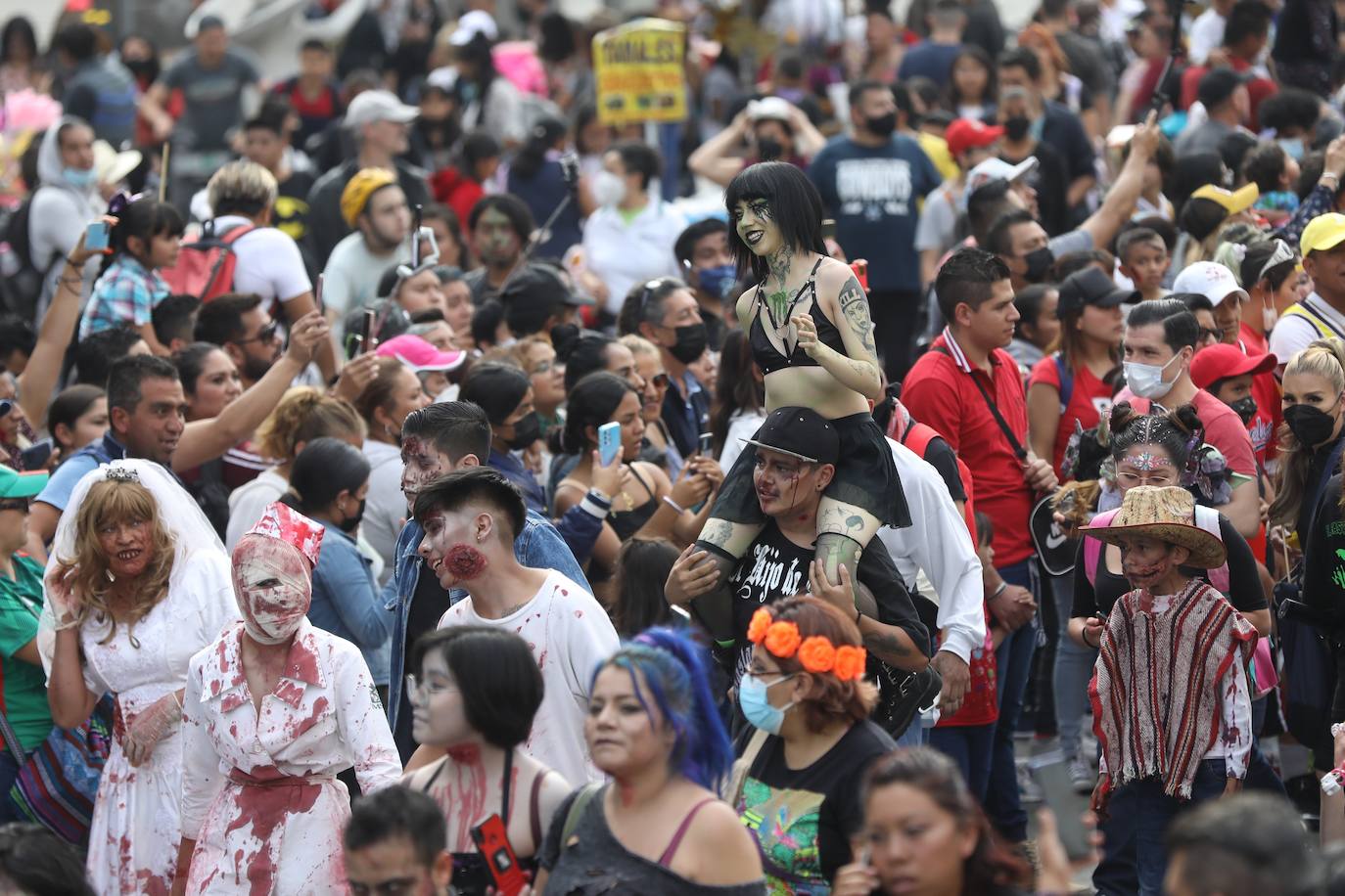 Fotos: Apocalipsis zombie en México