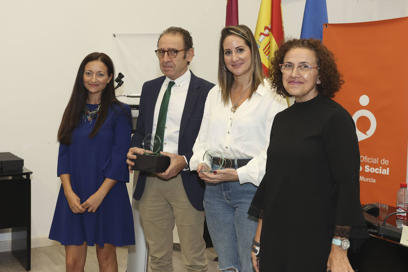 Fotos: El 40 aniversario del Colegio Oficial de Trabajo Social de la Región, en imágenes