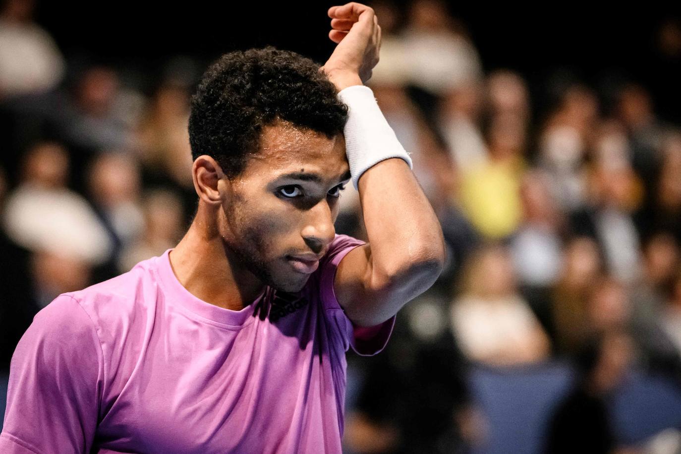 Fotos: El partido entre Carlos Alcaraz y Aliassime del ATP 500 de Basilea, en imágenes