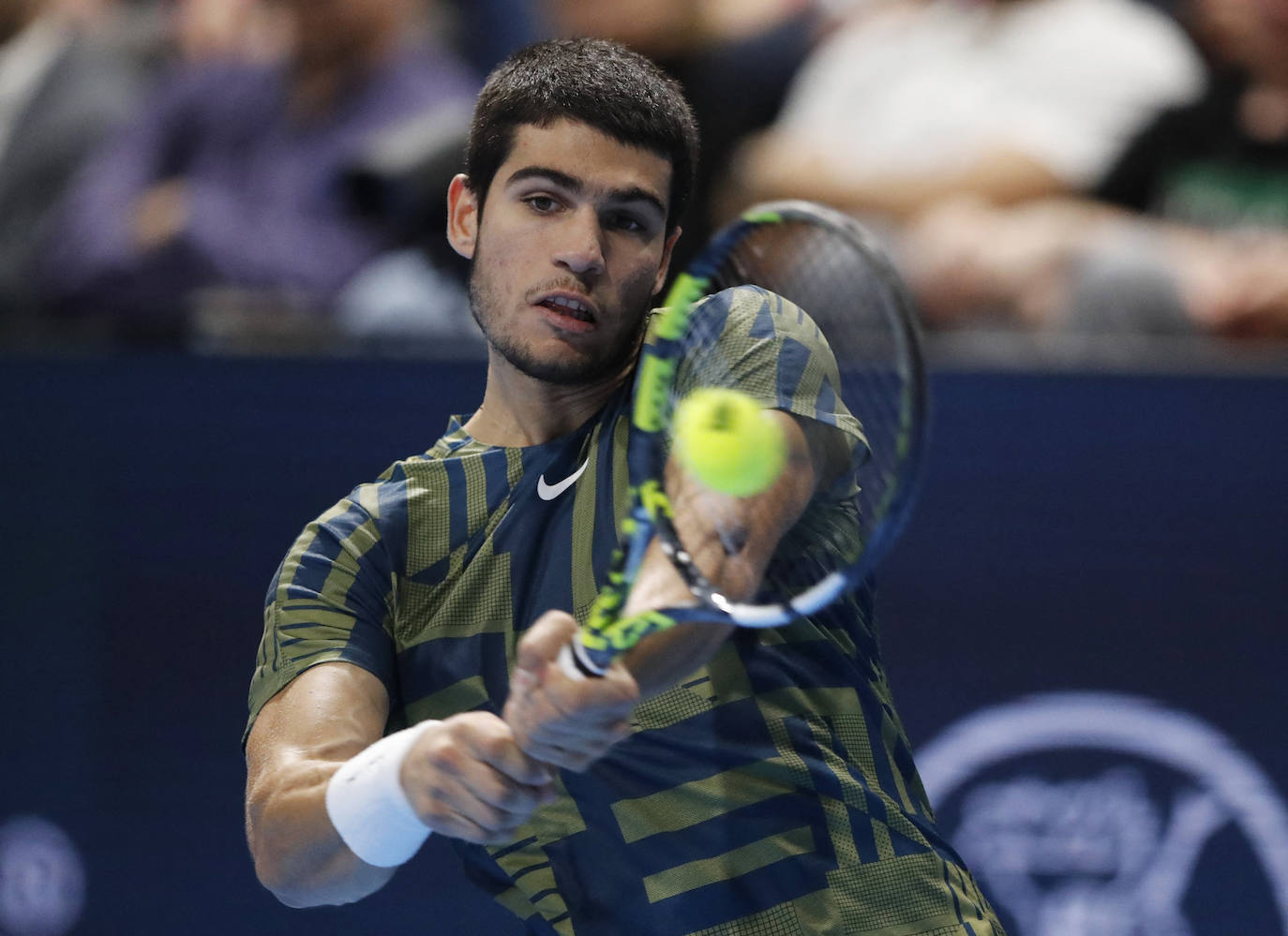 Fotos: El partido entre Carlos Alcaraz y Aliassime del ATP 500 de Basilea, en imágenes