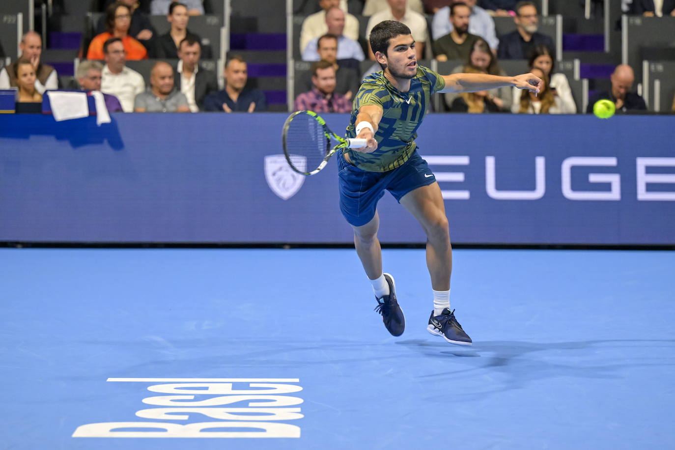 Fotos: El partido entre Carlos Alcaraz y Aliassime del ATP 500 de Basilea, en imágenes