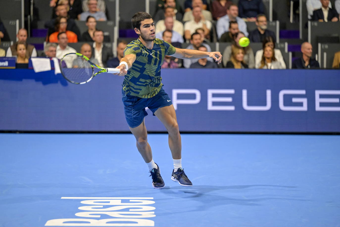 Fotos: El partido entre Carlos Alcaraz y Aliassime del ATP 500 de Basilea, en imágenes