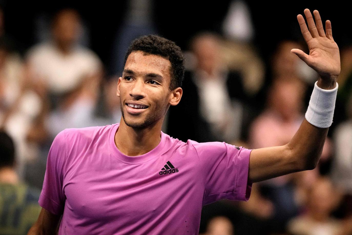 Fotos: El partido entre Carlos Alcaraz y Aliassime del ATP 500 de Basilea, en imágenes