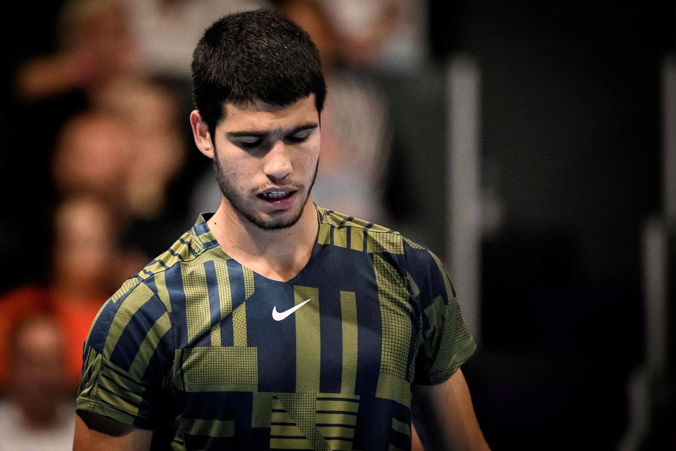 Fotos: El partido entre Carlos Alcaraz y Aliassime del ATP 500 de Basilea, en imágenes