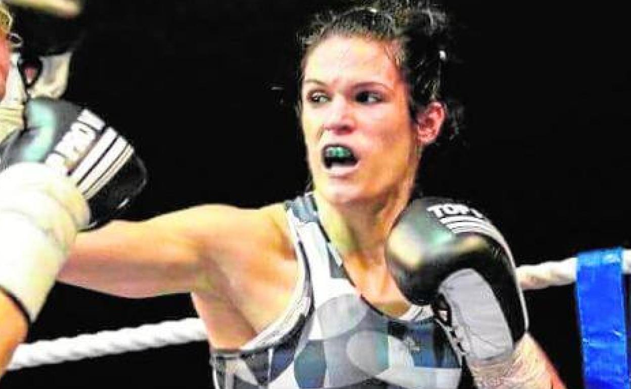 Mari carmen Romero, durante un combate, en una imagen de archivo.