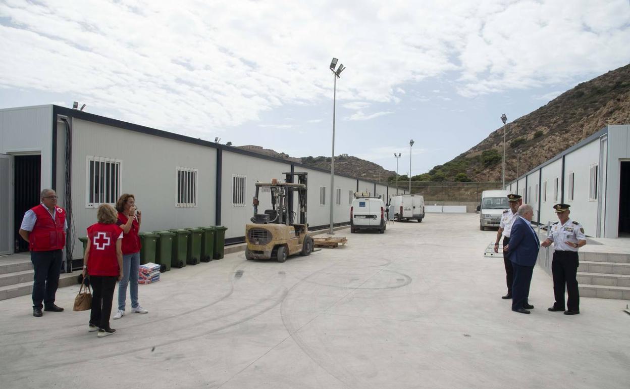 Imagen de archivo de la visita de Vélez al CATE.