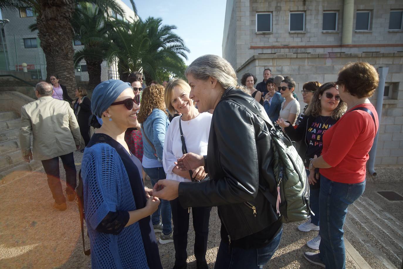 Fotos: La inaguración el primer gimnasio para pacientes con cáncer en Murcia, en imágenes