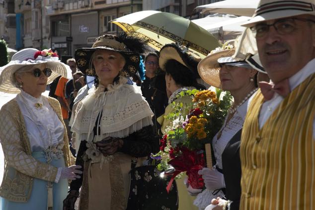 Fotos: Recreación de una visita de Alfonso XIII