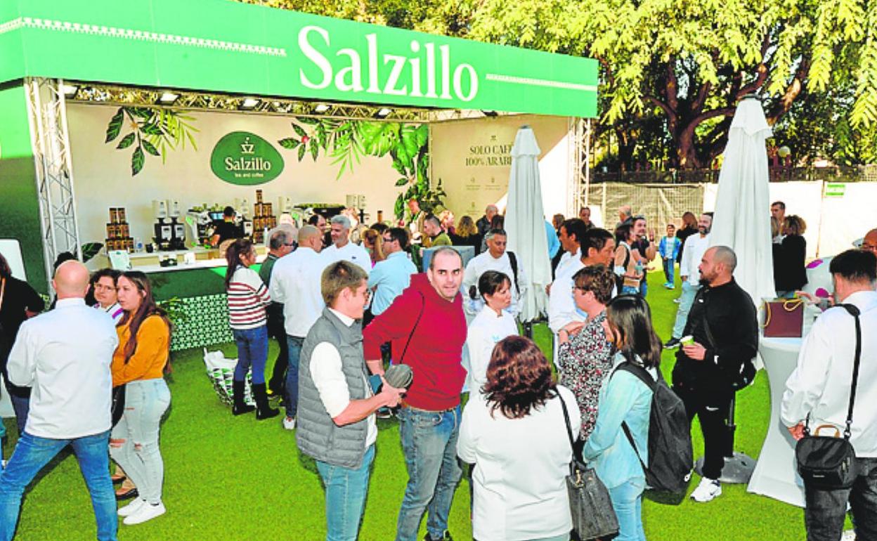 Estand de Salzillo, ubicado en la terraza. 