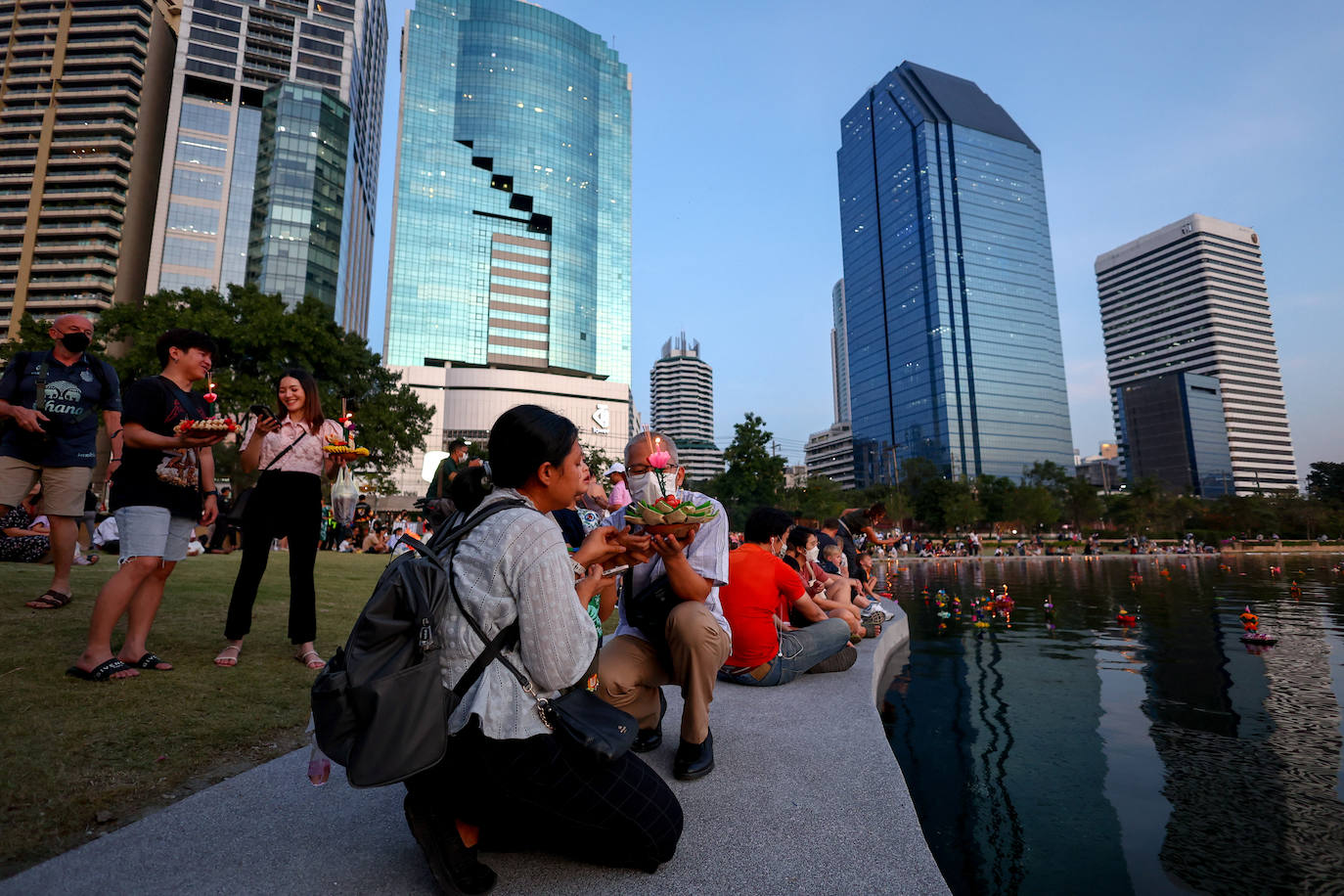 Fotos: Festival Loy Krathong en Bangkok