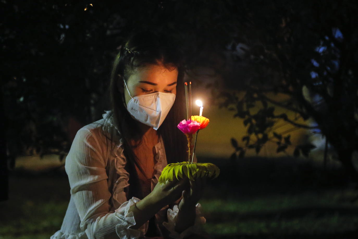 Fotos: Festival Loy Krathong en Bangkok