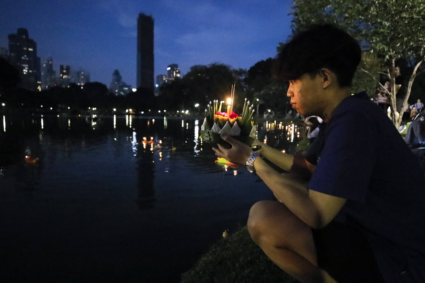 Fotos: Festival Loy Krathong en Bangkok