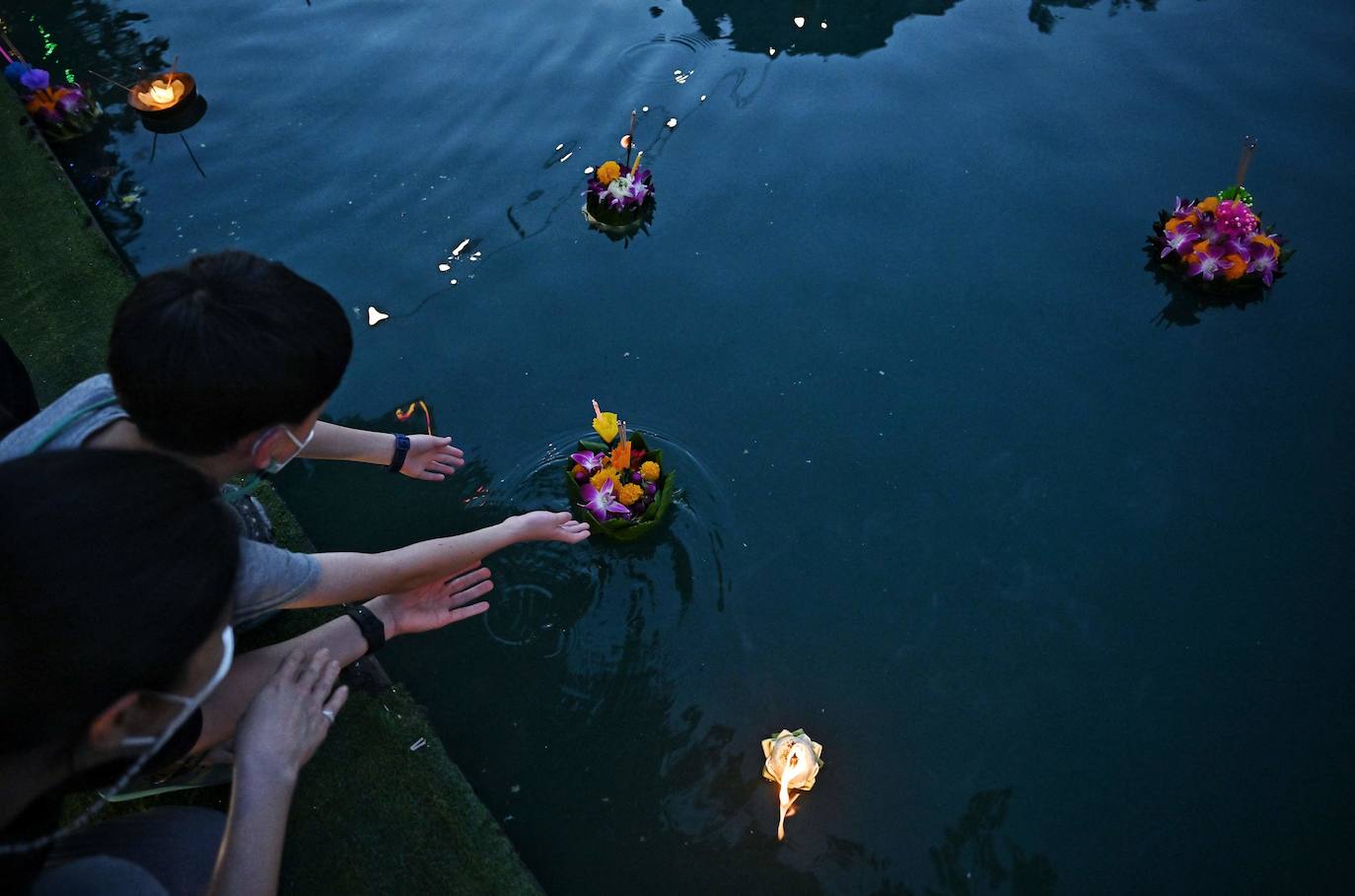 Fotos: Festival Loy Krathong en Bangkok