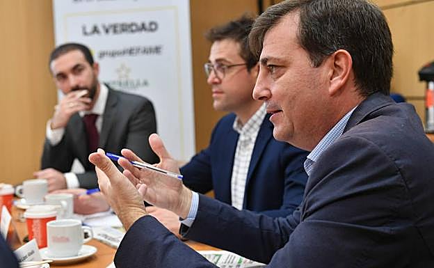 Juan Antonio López Abadía durante su intervención. 