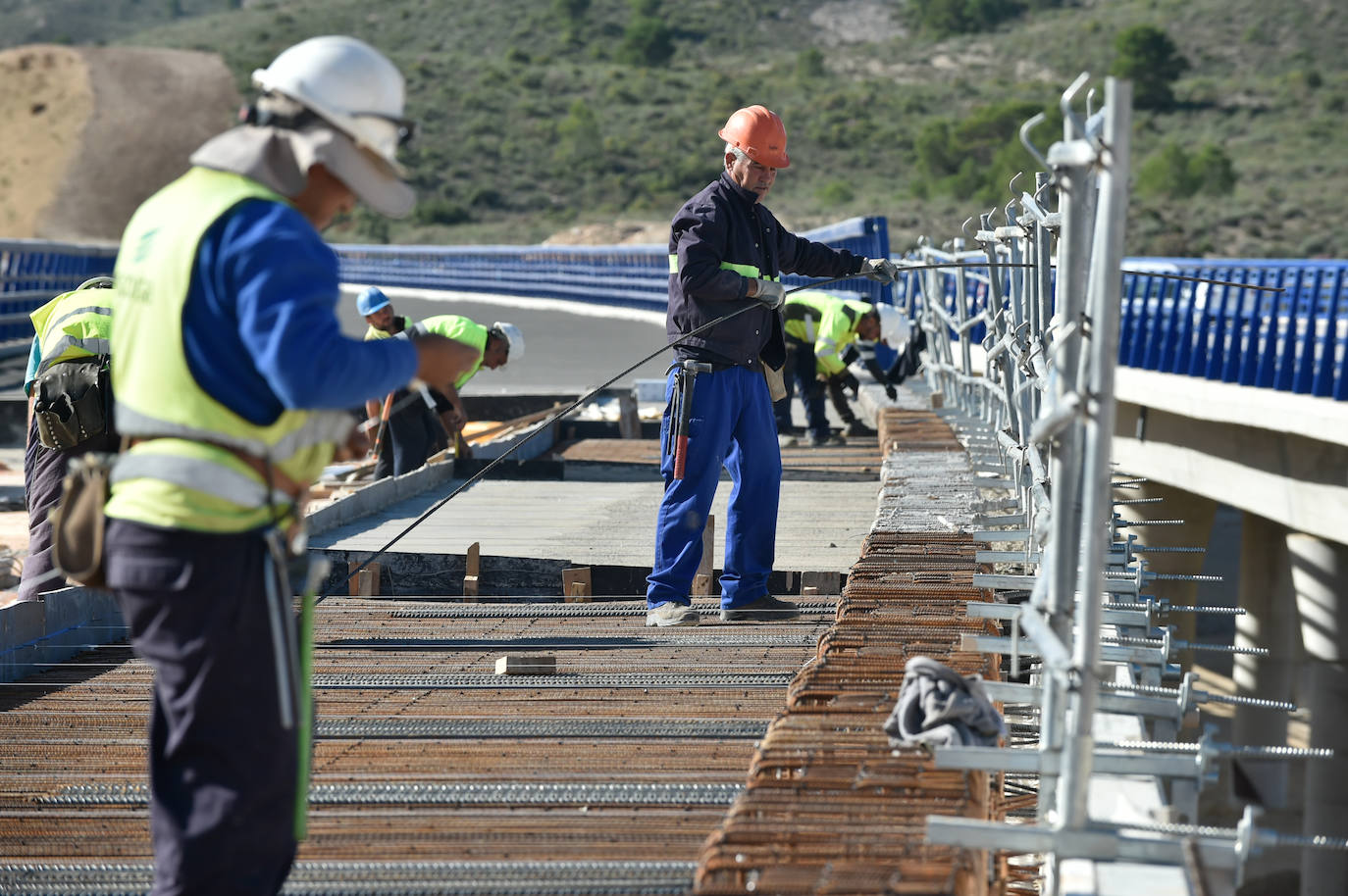 Fotos: Las obras de la autovía del Altiplano, en imágenes