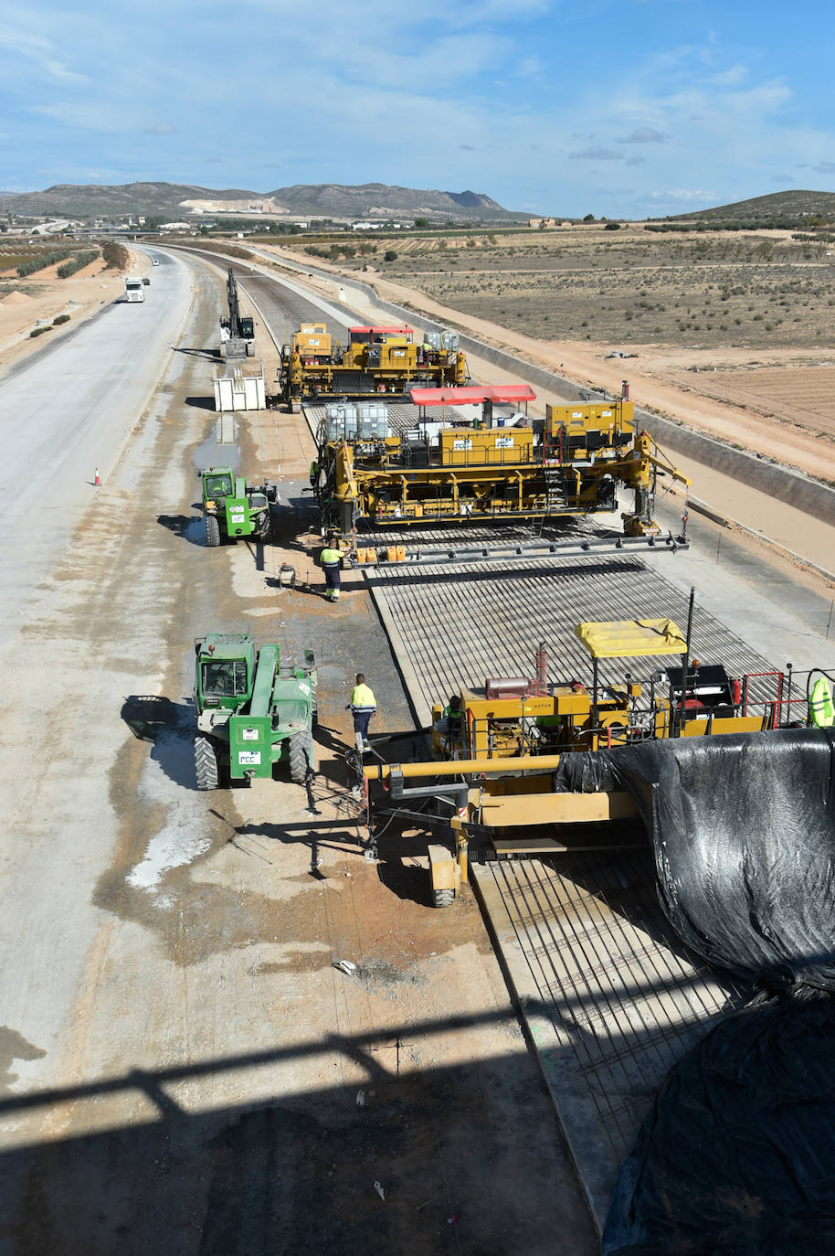 Fotos: Las obras de la autovía del Altiplano, en imágenes