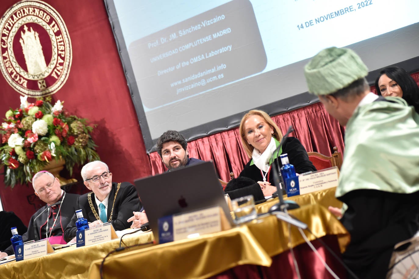 Fotos: La apertura del curso académico de la UCAM, en imágenes