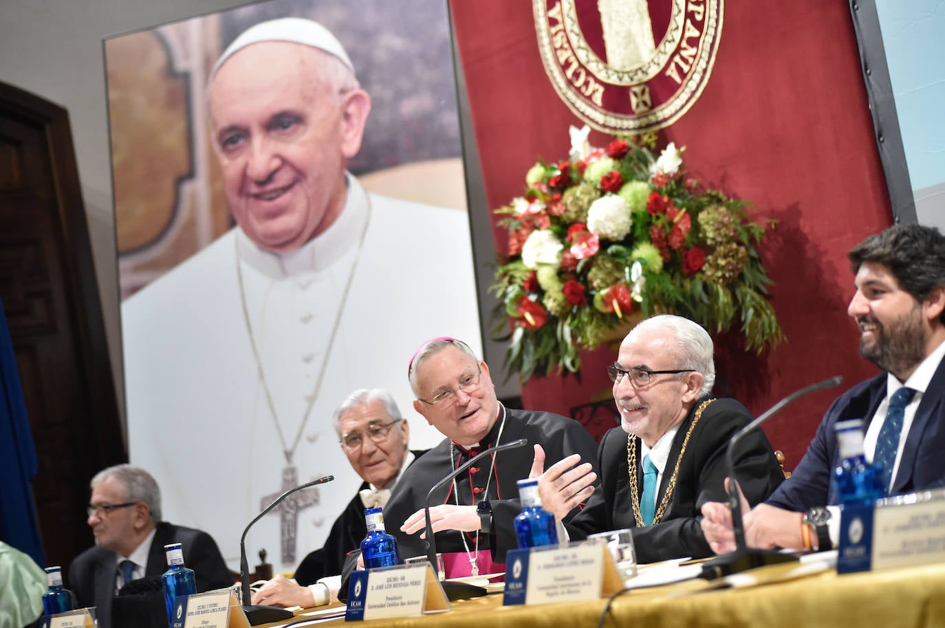 Fotos: La apertura del curso académico de la UCAM, en imágenes