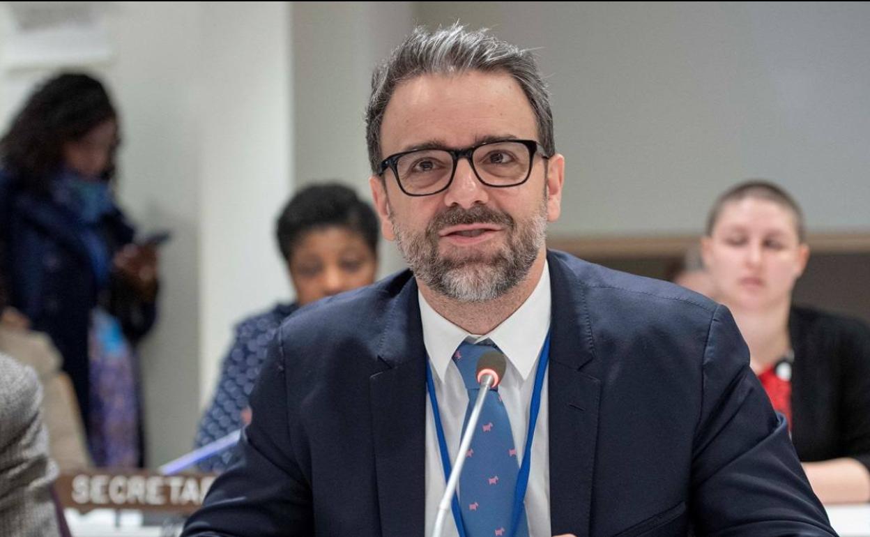 Pedro Manuel Moreno interviene en la 63ª Comisión de la Condición Jurídica y Social de la Mujer de las Naciones Unidas.