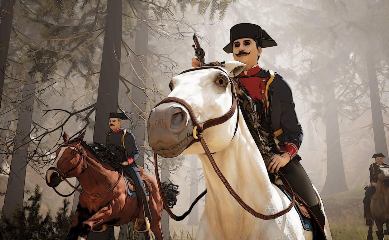 Una de las escenas de 'Pliegos de cordel'.