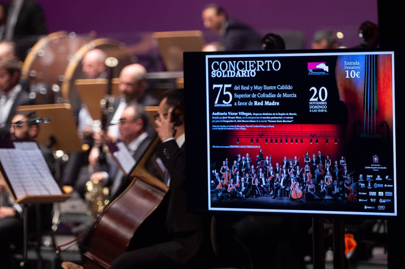 Fotos: Concierto solidario de las cofradías en Murcia