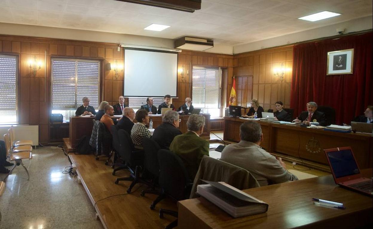 Sesión del juicio del 'caso Auditorio' celebrada este lunes.