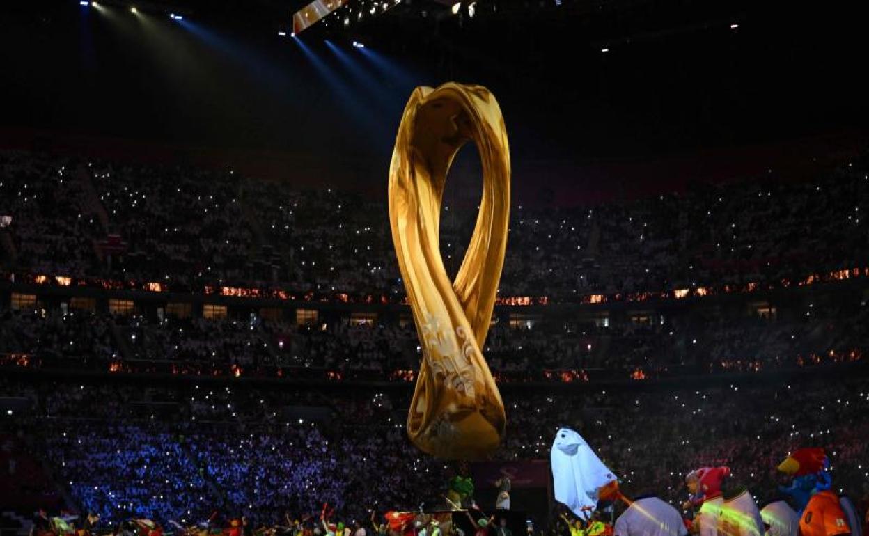 Ceremonia de apertura de Qatar 2022.